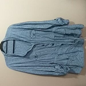 Womans blue utility jacket size 18